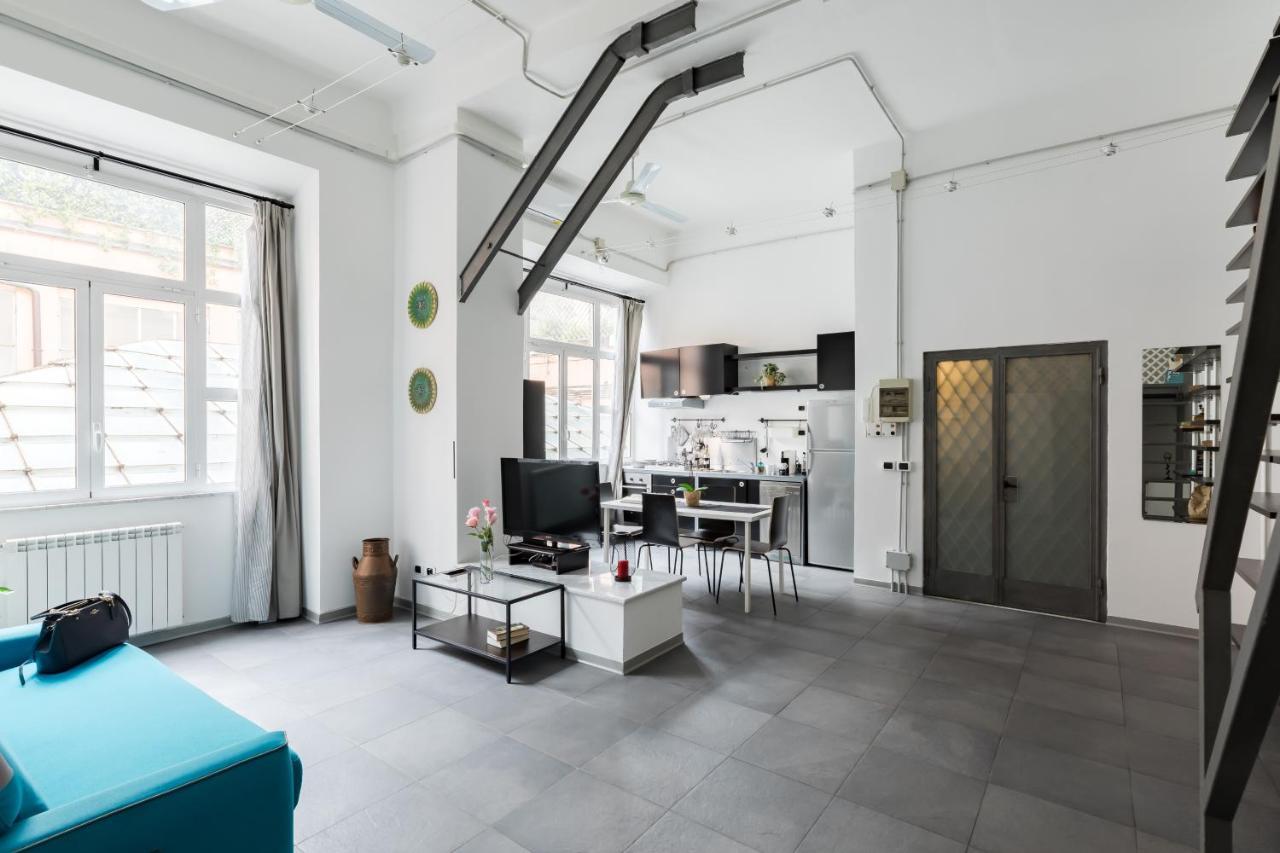 Trevi Fountain Modern Loft Apartment Rom Exterior foto
