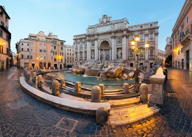 Trevi Fountain Modern Loft Apartment Rom Exterior foto